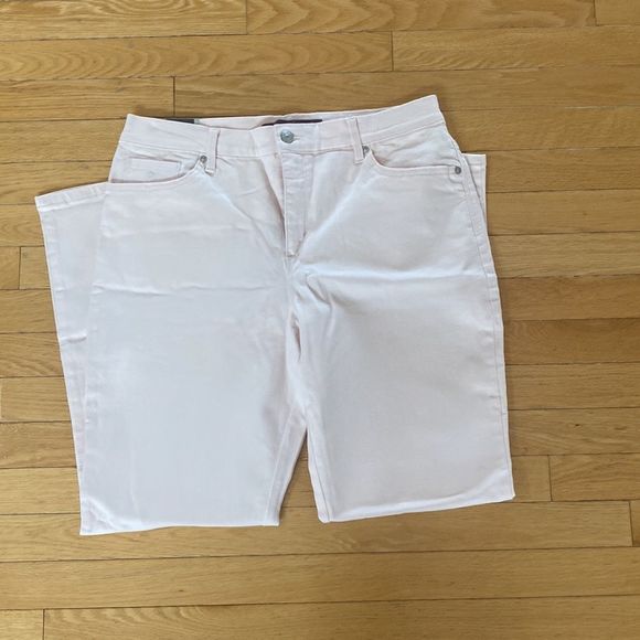 🔴 2 for $25 Gloria Vanderbilt light pink jeans size 12 Avery high rise - Picture 2 of 12